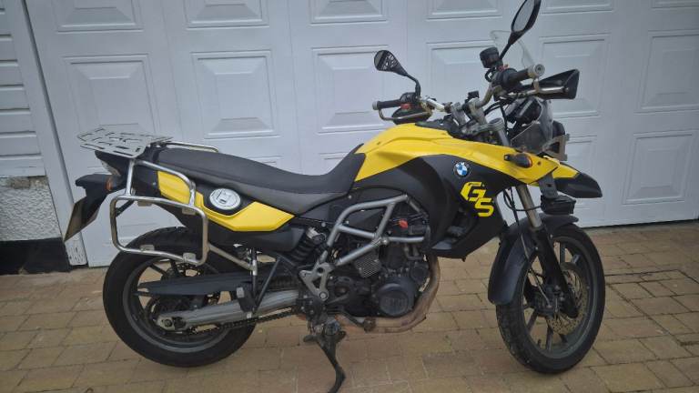 BMW F650GS (798cc) – ready to ride away.