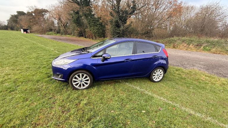 Ford, FIESTA, Blue, 1.0 Ecoboost 125, TITANIUM, Hatchback.