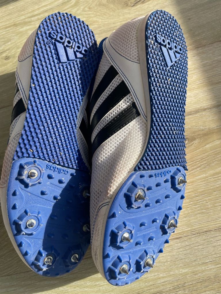 Adidas Track and field spike running shoes, size 5 1/2