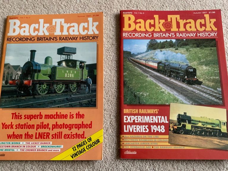 Railway magazines.