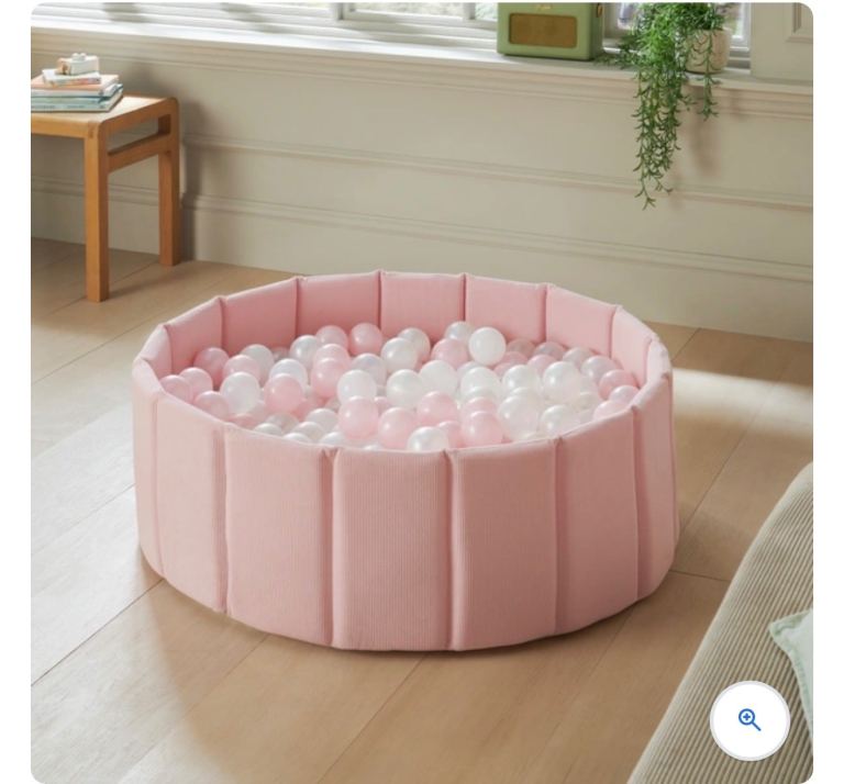 Pink Kids Ball Pit with Balls – As Good As New