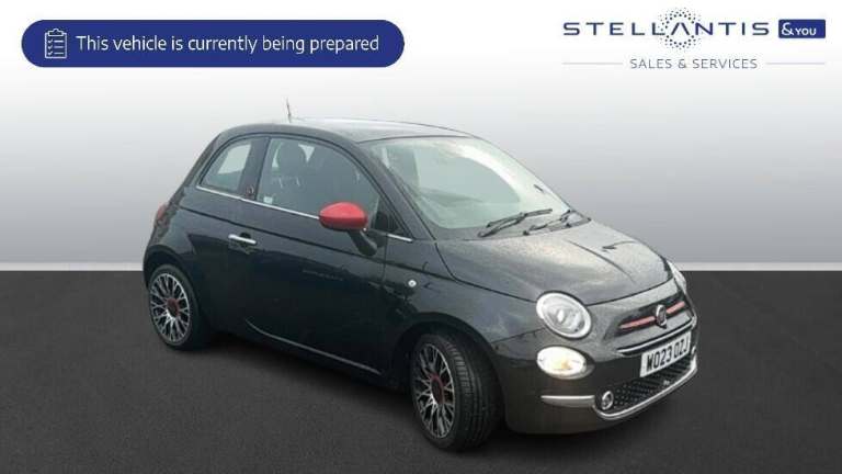 2023 Fiat 500 1.0 Mild Hybrid Red 3dr HATCHBACK PETROL Manual