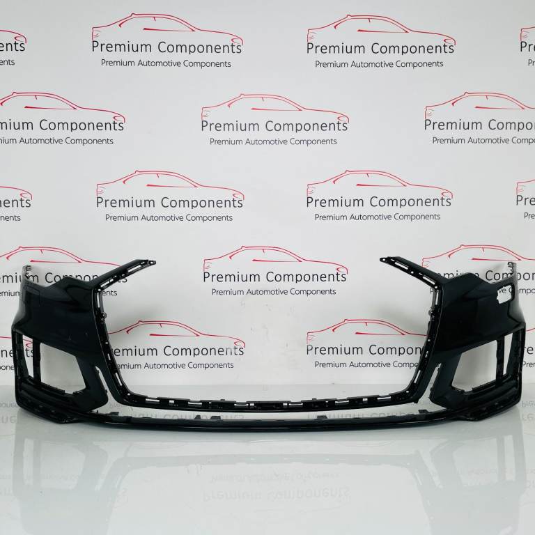 Audi A6 S Line Front Bumper Genuine Black C8 Avant Saloon 2018 - 2024 [ao16]