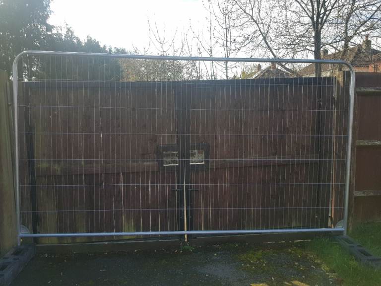 8ft wire security fence