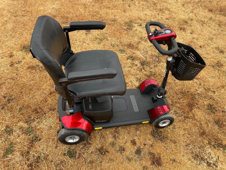 Pride go go plus mobility boot scooter new batterys fitted 