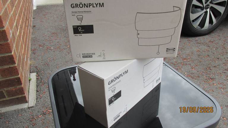 IKEA GRÖNPLYM Pendant Lamp Shade – New in Box