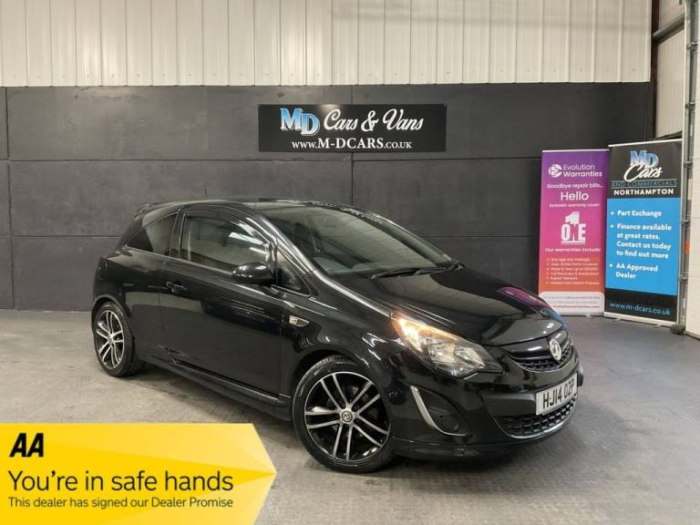 2014 Vauxhall Corsa 1.4T 16V Black Edition Hatchback 3dr Petrol Manual Euro 5 (s/s) (120 ps) Hatc...