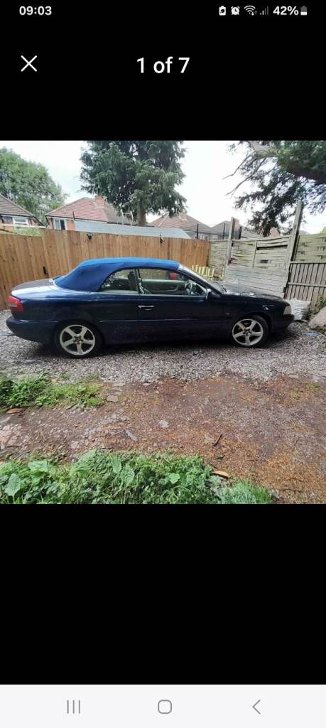 Volvo, C70, Convertible, 2001, 