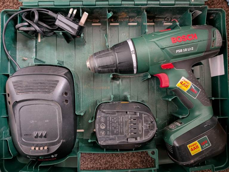 Bosch 18V Cordless Hammer Drill