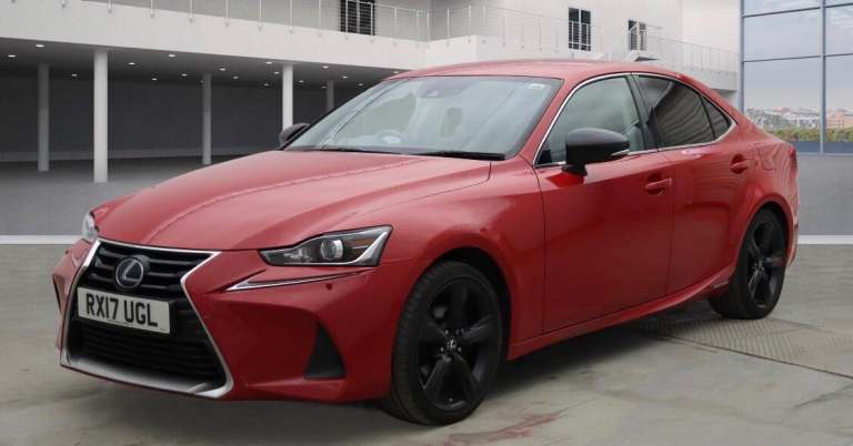 2017 Lexus IS 300h Sport 4dr CVT Auto SALOON PETROL/ELECTRIC Automatic