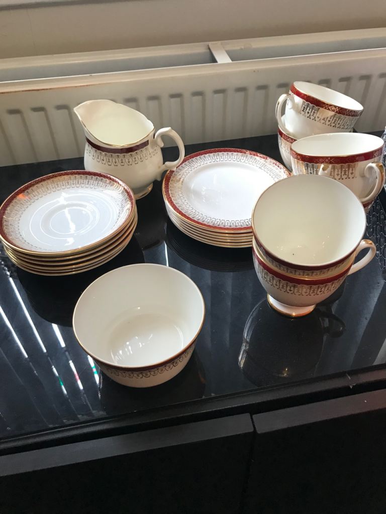 Bone China royal grafton majestic tea set