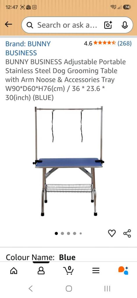 Grooming Table 