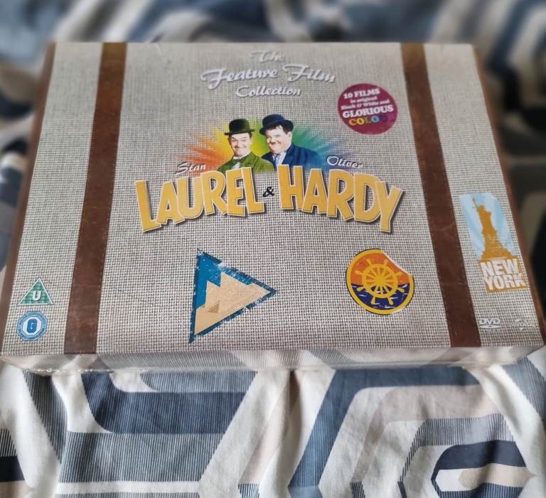 Laurel & Hardy The Feature Collection 10 Disc DVD Box Set - Brand New ...