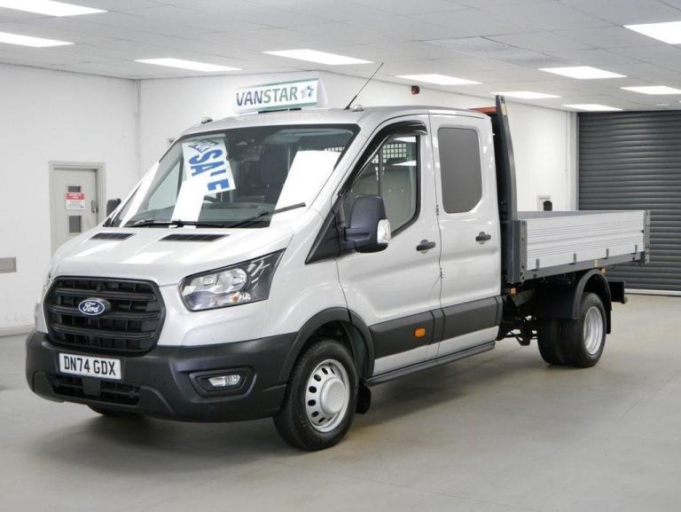 2025 TRANSIT 350 RWD 2.0 EBL 130 BHP L3 TWIN WHEEL TIPPER 7 SEATER  ( AIR CON )
