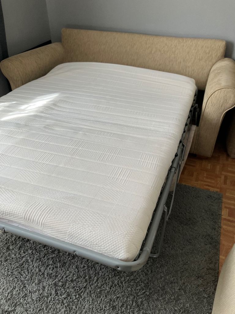 Beige Sofa bed 