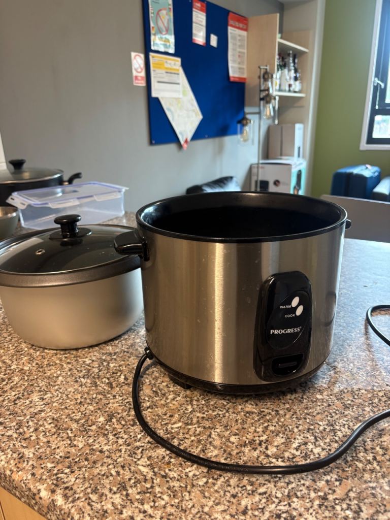 Progress Stainless Steel Rice Cooker - Large Capacity