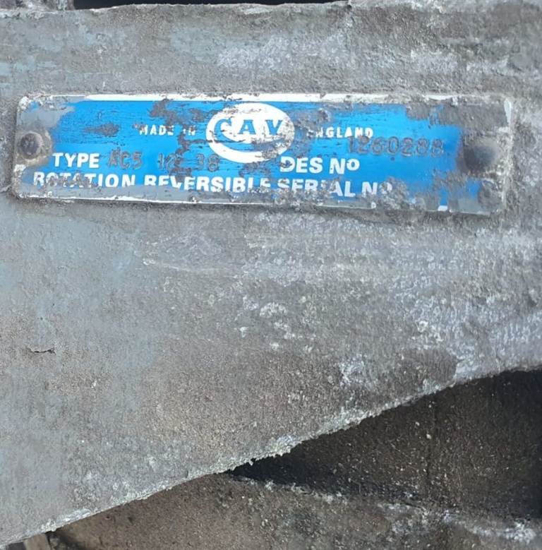 Rolls Royce Silver Shadow 6.8 Alternator 1971