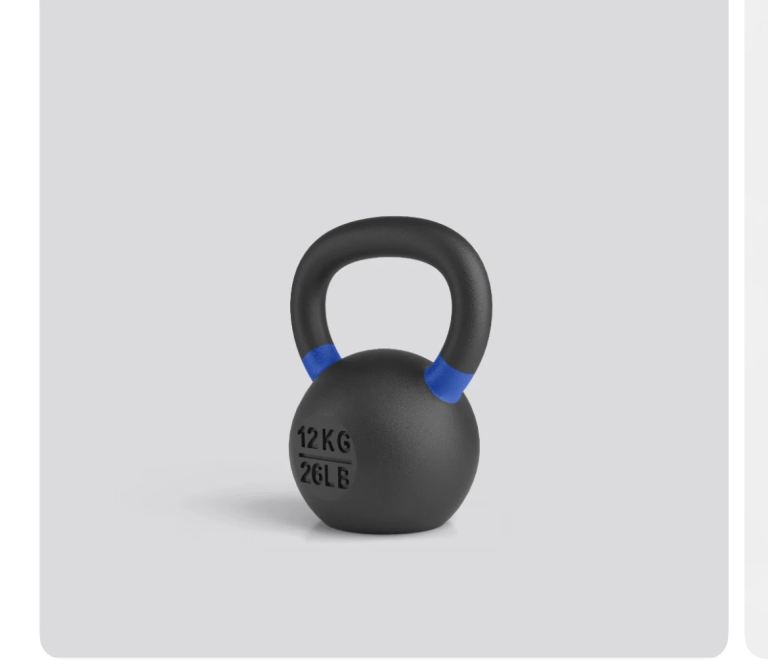 image for 12kg Cast Iron Kettlebells