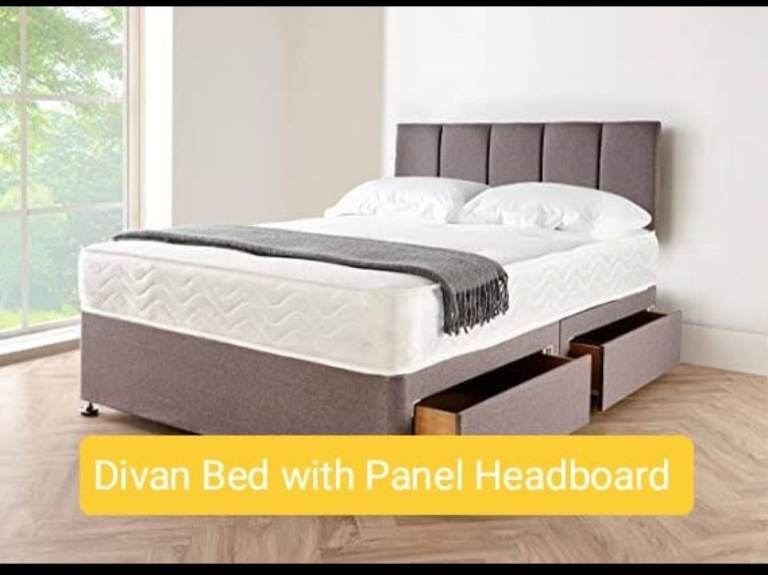 Brand New Luxury Divan Ottoman Beds Available, Single, Small Double, Double, King, Super king