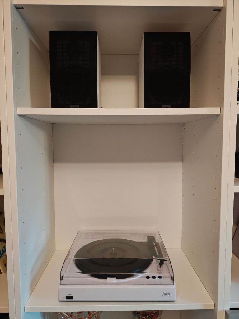 White Record Player