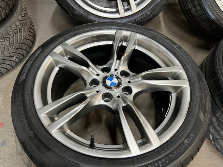 BMW 1/3/4/5 Series Shadow chrome M Sport 18 Inch Alloy Wheels With Tyres 7848388 — All Good Tyr