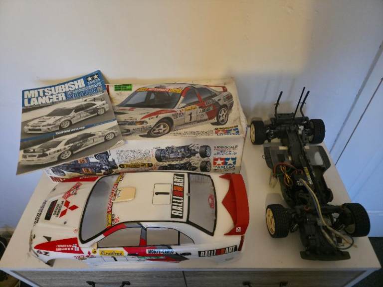 Tamiya 1997 TA03F Lancer Evolution 1/10