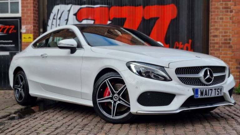 2017 Mercedes-Benz C Class 2.1 C250d AMG Line (Premium Plus) Coupe 2dr Diesel G-Tronic+ 4MATIC Eu...