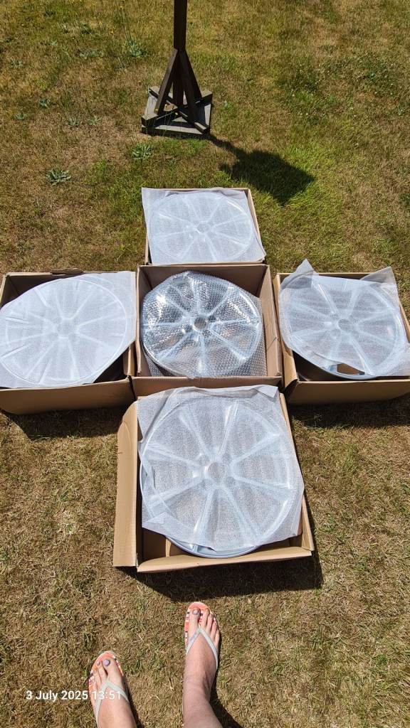 ***COLLECTION ONLY*** MK8 Ford Fiesta Vignale 18 inch Wheels Set of 5