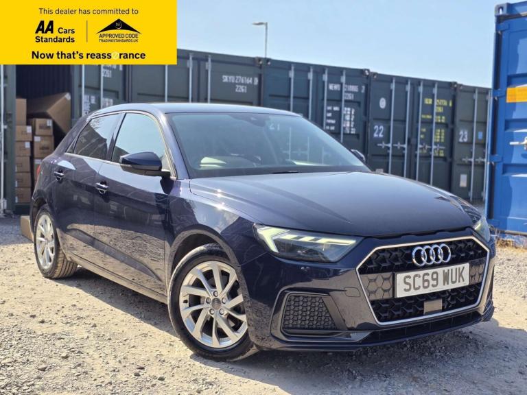 2019 Audi A1 1.0 TFSI 30 Sport Sportback 5dr Petrol S Tronic Euro 6 (s/s) (116 ps) Hatchback Petr...