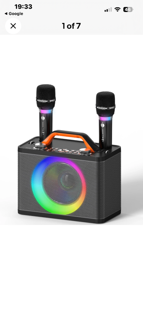 Karaoke machine 