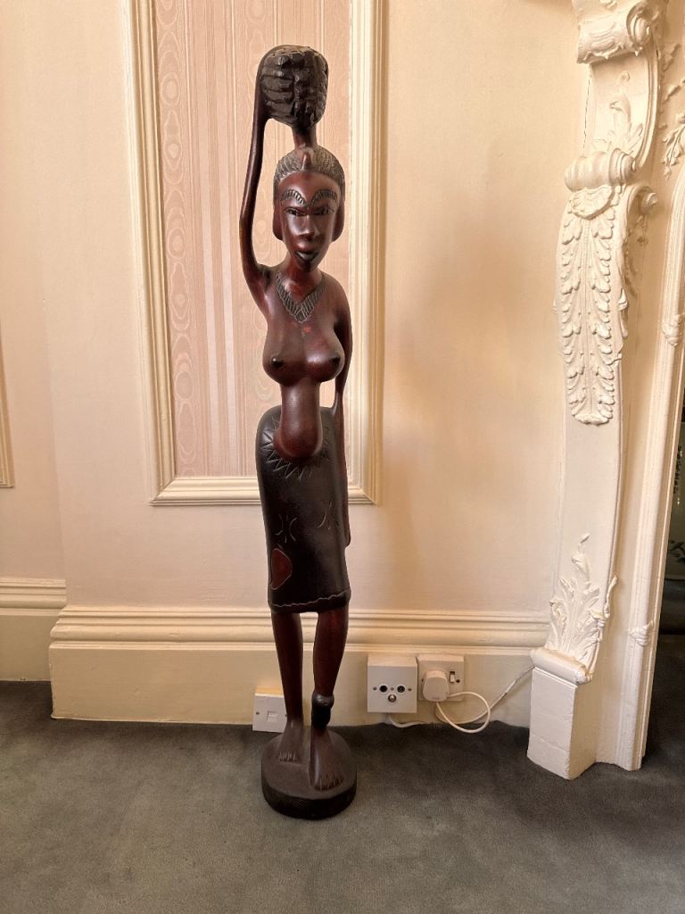 Rosewood figurine