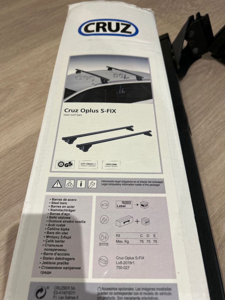 Cruz Optiplus Fix Roofbars