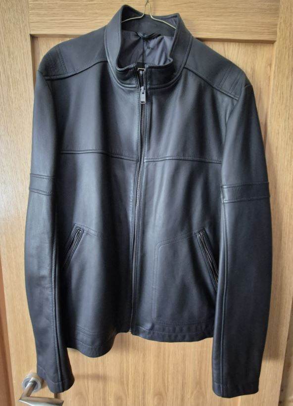 HUGO BOSS NIDAN LEATHER JACKET