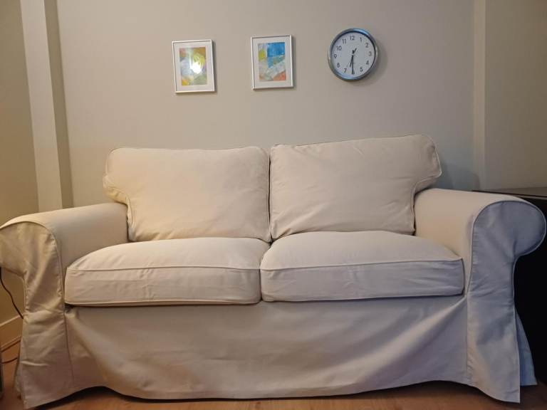 Ektorp Cream 2 Seater Sofa