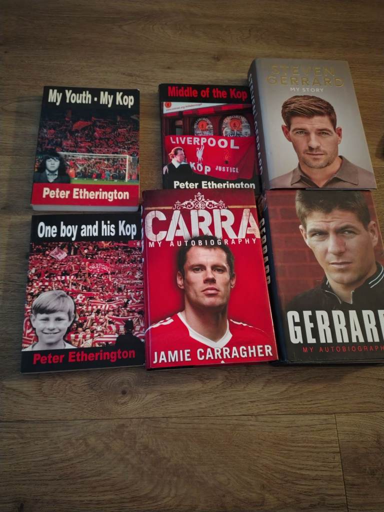 Selection of Liverpool books 