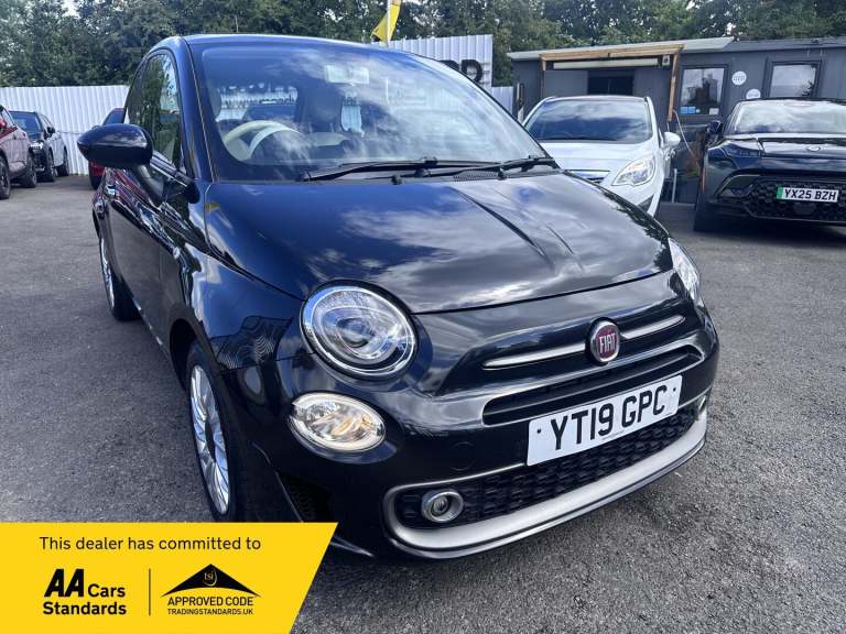 2019 Fiat 500 1.2 Lounge 3dr HATCHBACK PETROL Manual