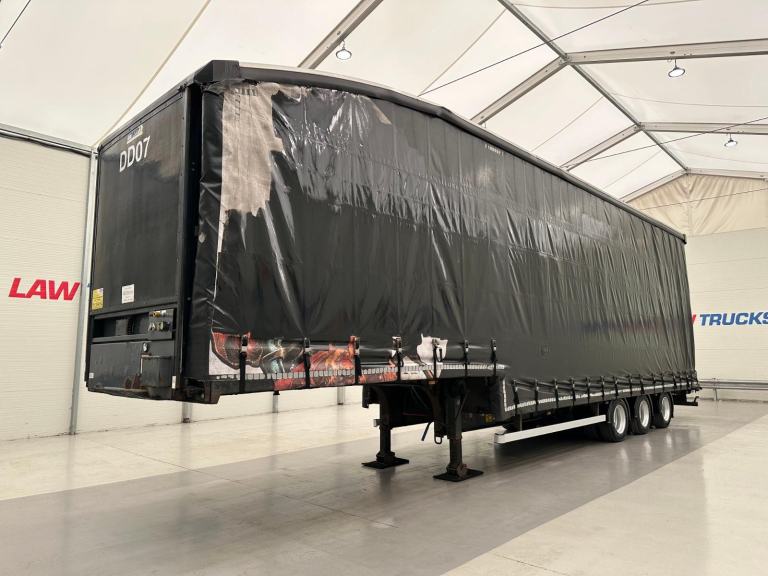 Concept Tri Axle 4.9m Double Deck Curtainsider Trailer 