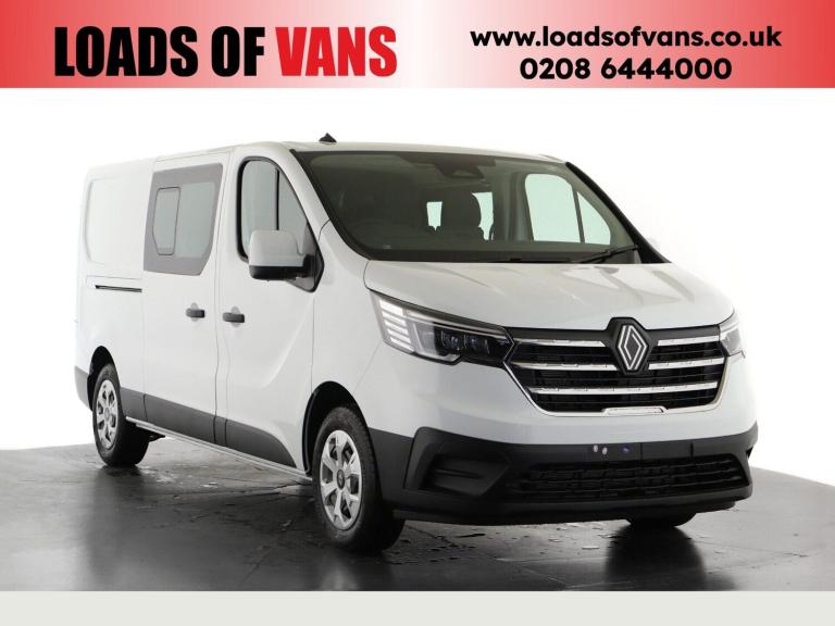 2025 Renault Trafic LL30 Blue dCi 130 Advance [Safety] Crew Van WINDOW VAN Diesel Manual