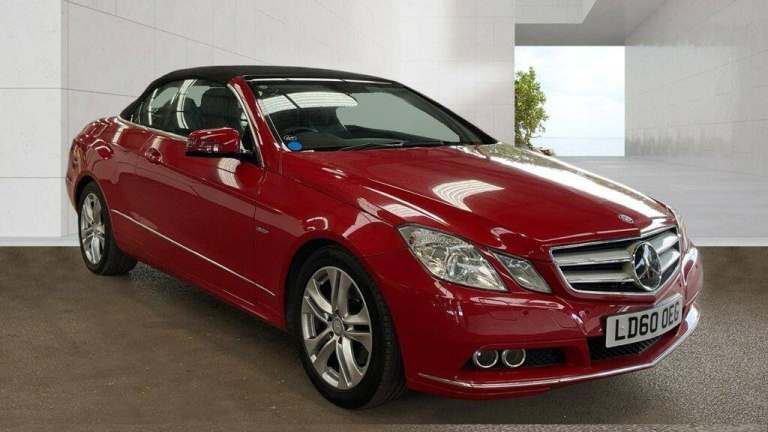 2010 Mercedes-Benz E Class 3.0 E350 CDI V6 BlueEfficiency SE Cabriolet G-Tronic