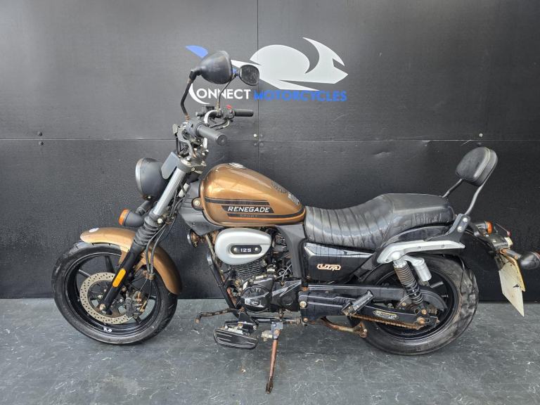 UM RENEGADE SPORT 125 PROJECT BIKE HPI CLEAR 