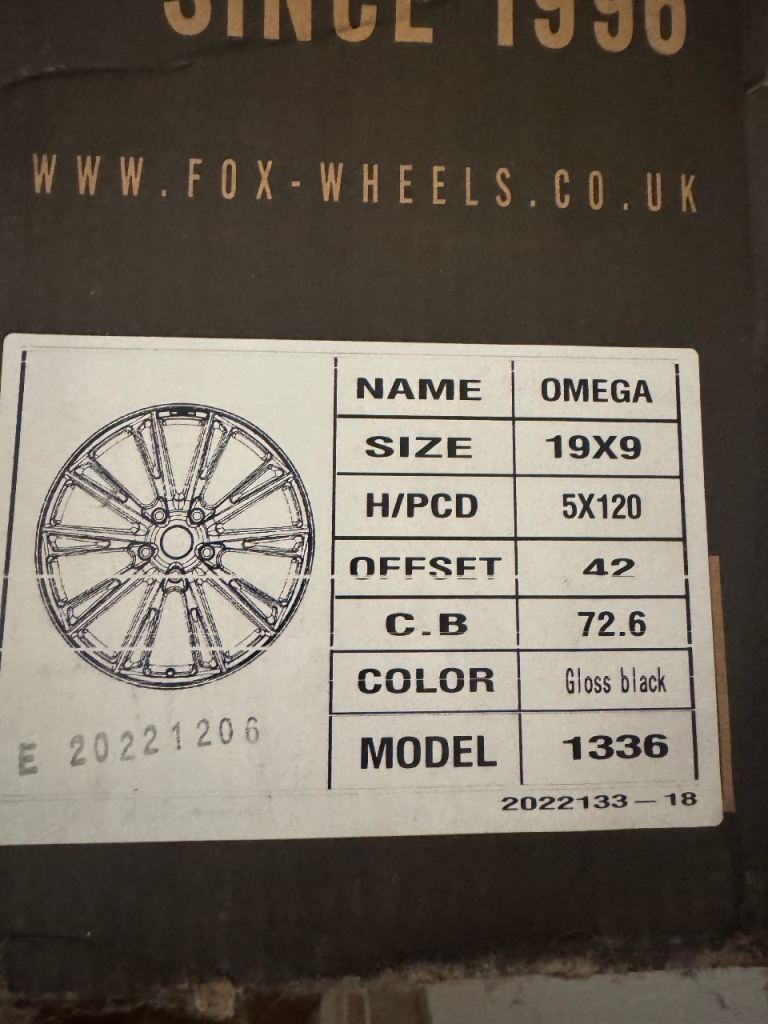 Alloys Wheels 19 inches