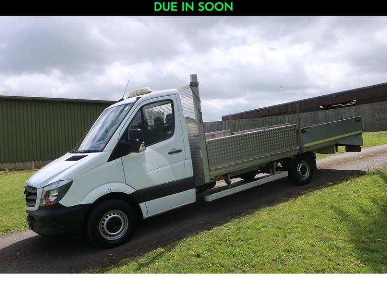 2014 Mercedes-Benz Sprinter 2.1 CDI Mower / Plant Beavertail Dropside CHASSIS CAB DIESEL Manual