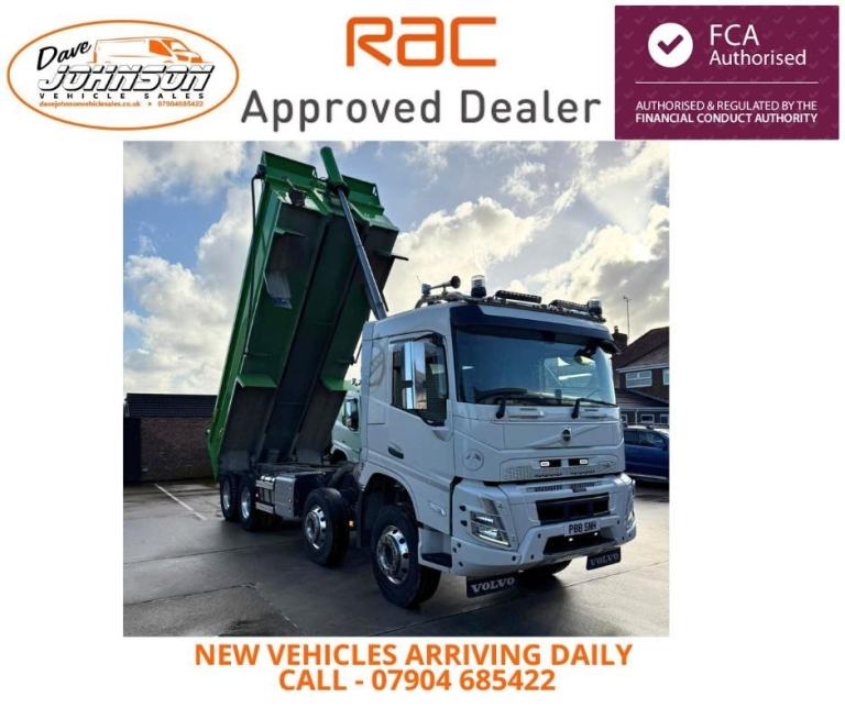 Volvo FM Tipper 2023 Thompson tipping body 