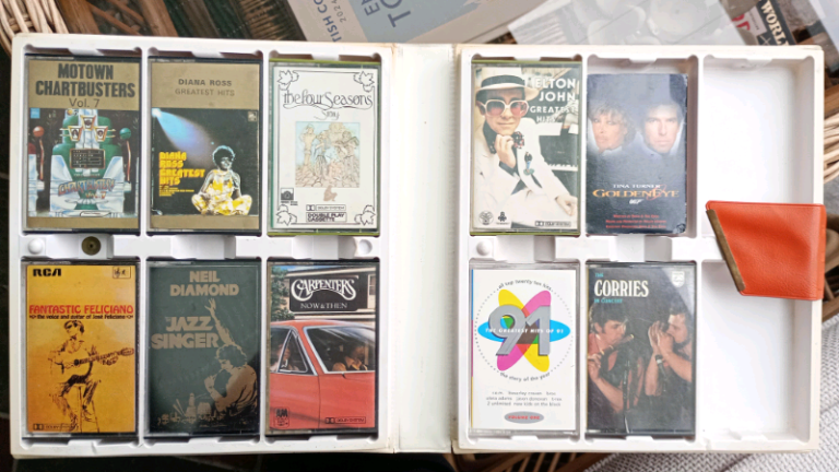 10 x 1970's 80's 90's Music Tape Cassettes