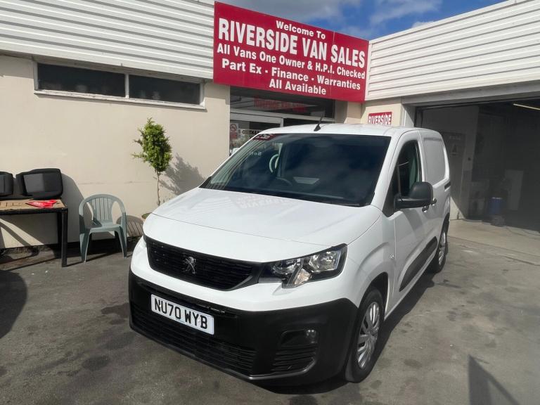 2020 Peugeot Partner 1000 1.5 BlueHDi 100 Professional Van PANEL VAN Diesel Manual