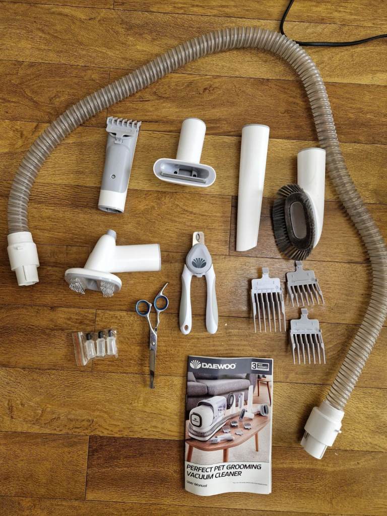 Daewoo Perfect Pet Grooming Vacuum Cleaner Kit