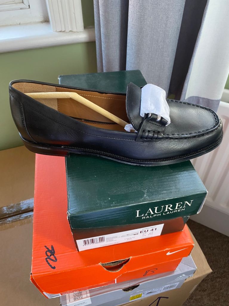 Ralph Lauren Loafers Black Brand new 7/7.5