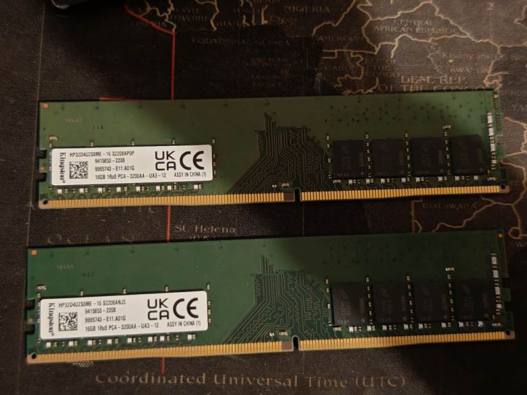 32GB DDR4 3200 listing on gumtree