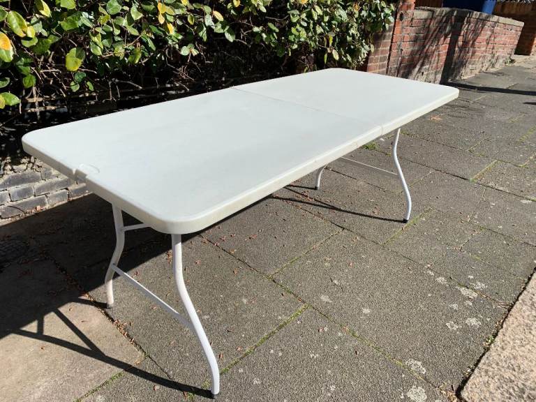 BRAND NEW MULTIPURPOSE FOLDING AND PORTABLE TABLE FOR INDOOR AND OUTDOOR-REDUCED £40 UNTIL 25 AUGUST
