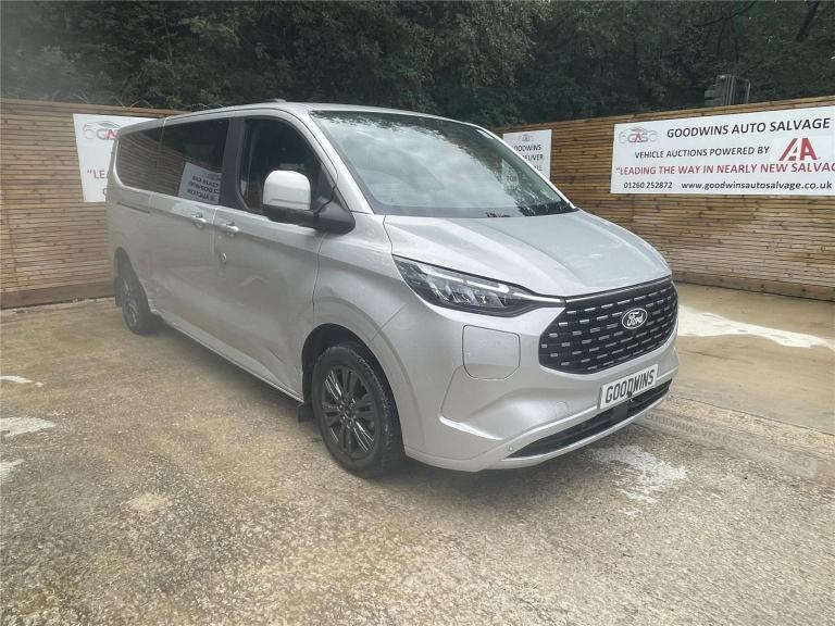 2025 FORD TOURNEO CUSTOM 340 TITANIUM MINI BUS 2.5 PLUG IN ACCIDENT SALVAGE